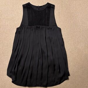 SMYTHE Elegant Black Sleeveless Top